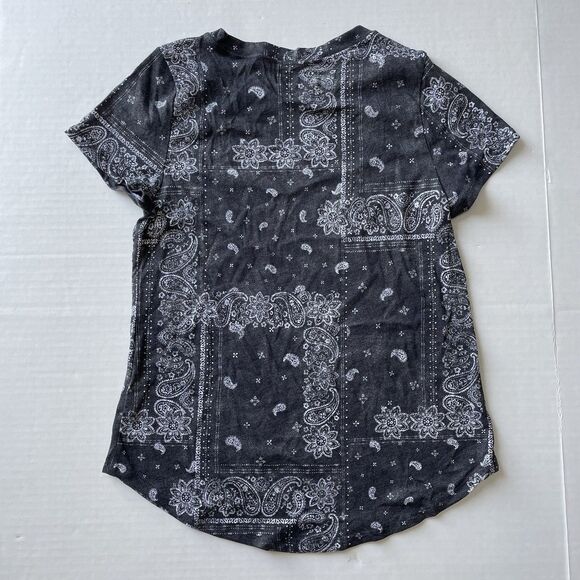 Abercrombie Kids Girls Size 11/12 [2 Piece Bundle] Short Sleeve Tops Green/Black - Picture 3 of 8